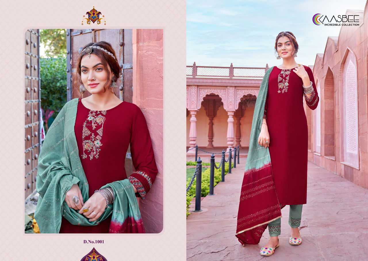 Rajwadi Vol 1 By Kaasbee Designer Salwar Suits Catalog